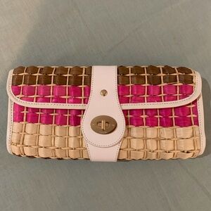 Kate Spade Woven Clutch